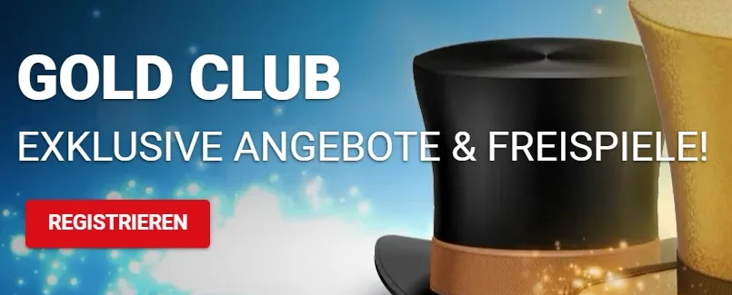 Gold Club at SlotMagie Deutschland Casino